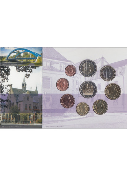 2018 - LUSSEMBURGO Set Ufficiale monete Ettelbruck  Euro